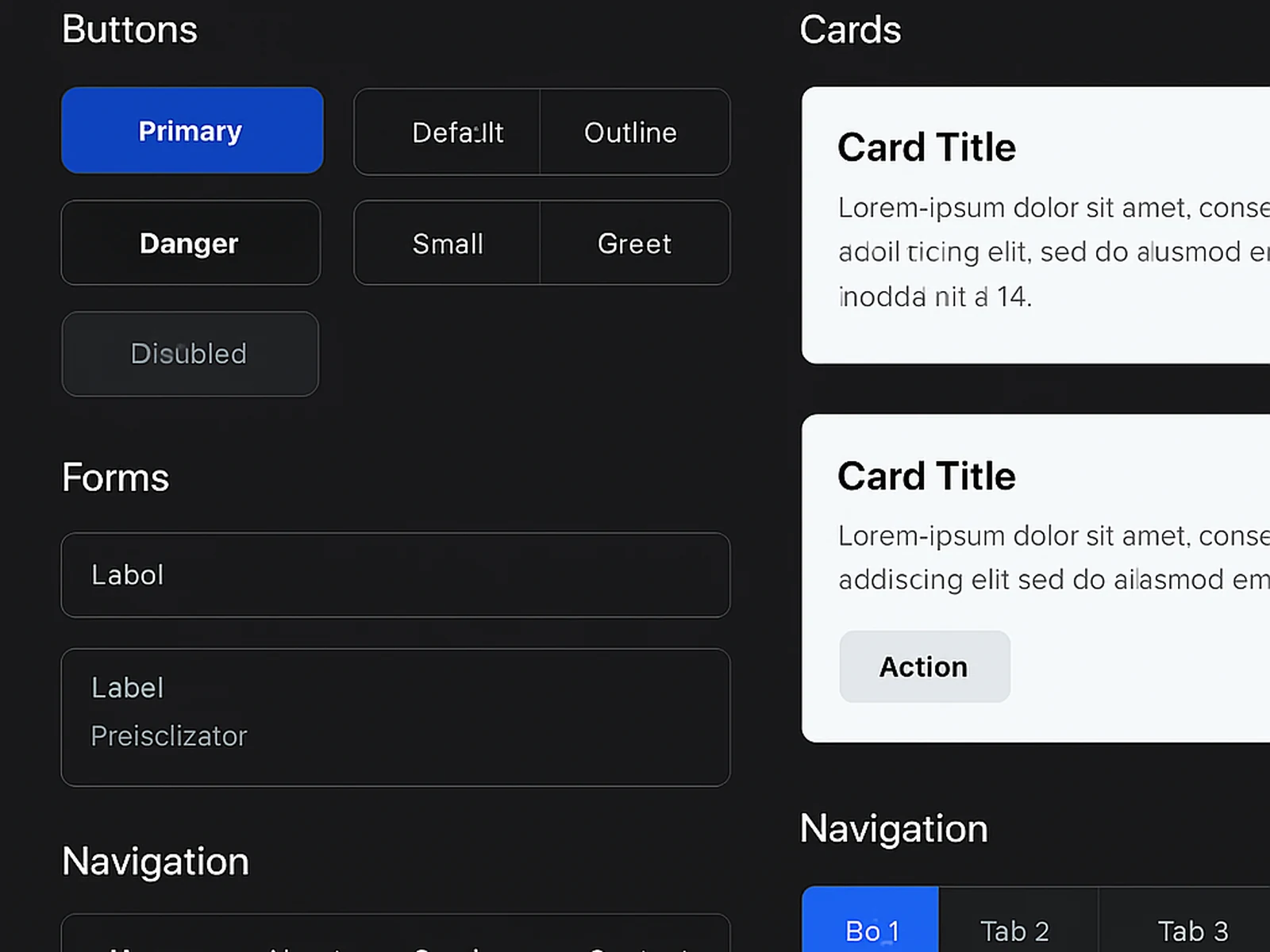 Interface Design detail